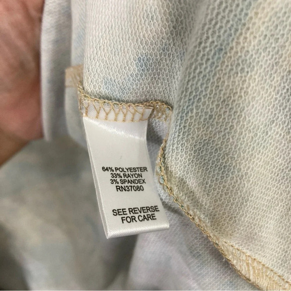 New Cato Multi Color Open Front Boho Soft Stretch Knit Cardigan size 22/24W - Picture 6 of 10